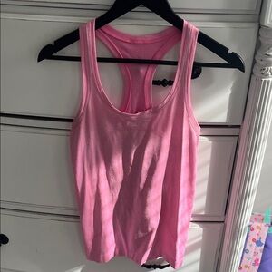 Pink Racerback lululemon tank top